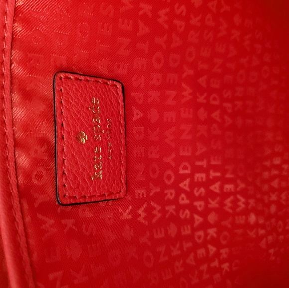 NWOT Kate Spade Red Purse - Picture 4 of 5